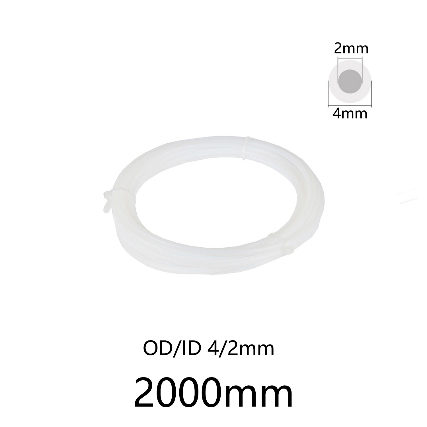 Ptfe Tape Thread - ท่อ PTFE 1 ชิ้น ขนาดเส้นผ่านศูนย์กลางภายนอก 4