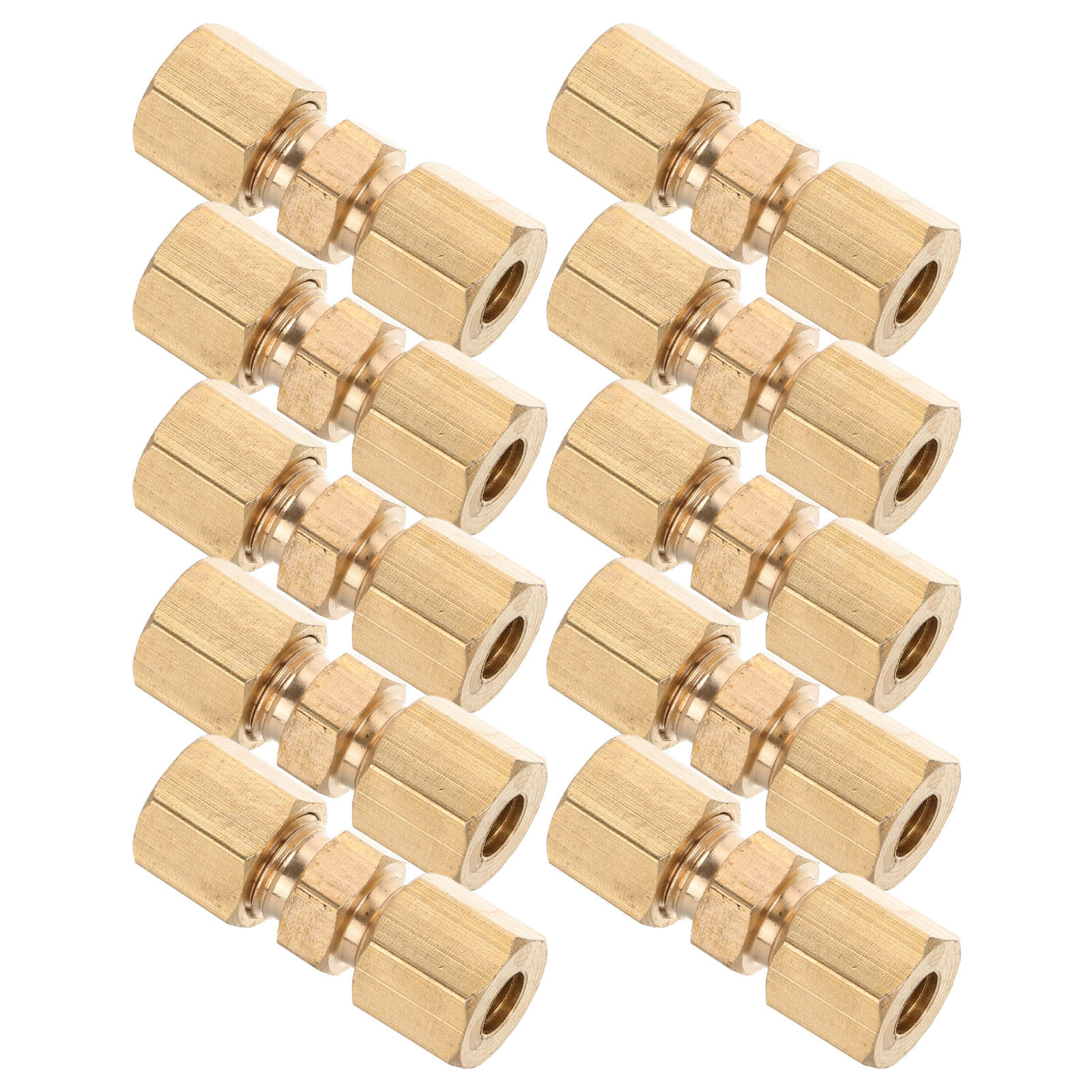 10 ชิ้น ข้อต่อเบรกลวดทองเหลือง - Compression Fitting Brass บทวิจารณ์และราคา