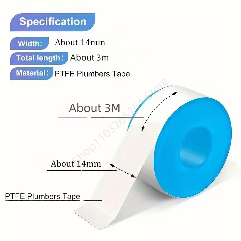 เทปพันเกลียวท่อ PTFE 1/5/10 ชิ - Ptfe Tape Thread บทวิจารณ์และราคา